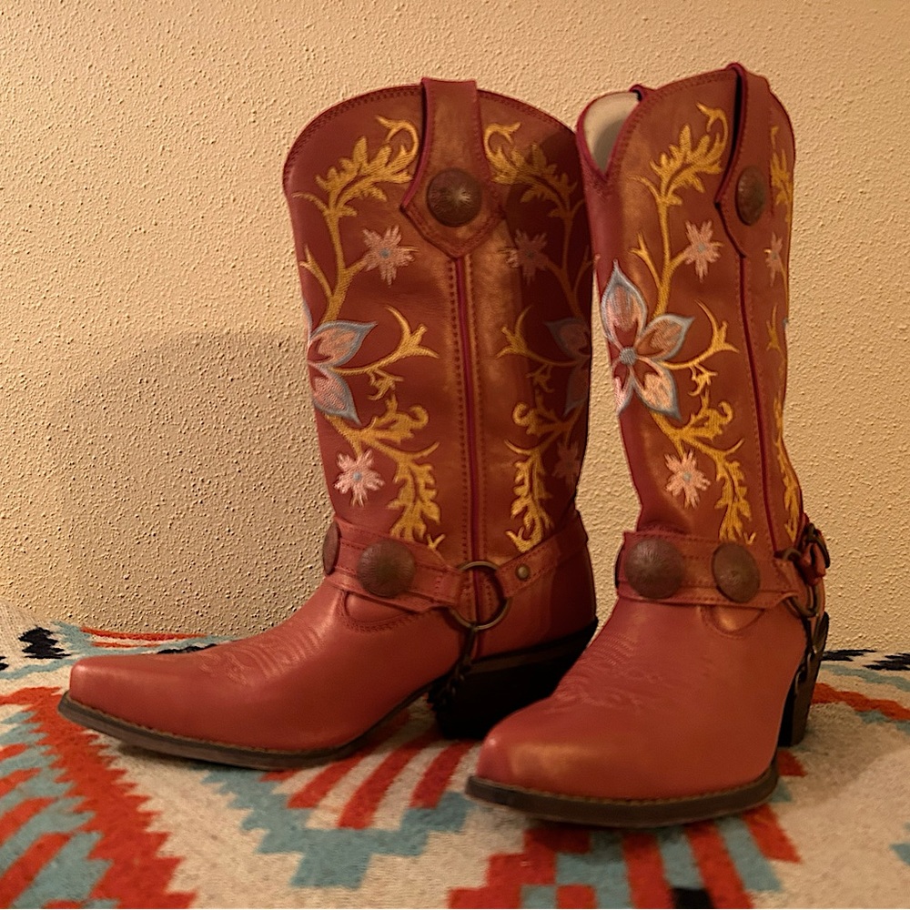 Ladies Original DURANGO Leather Western Boots size 7 1/2